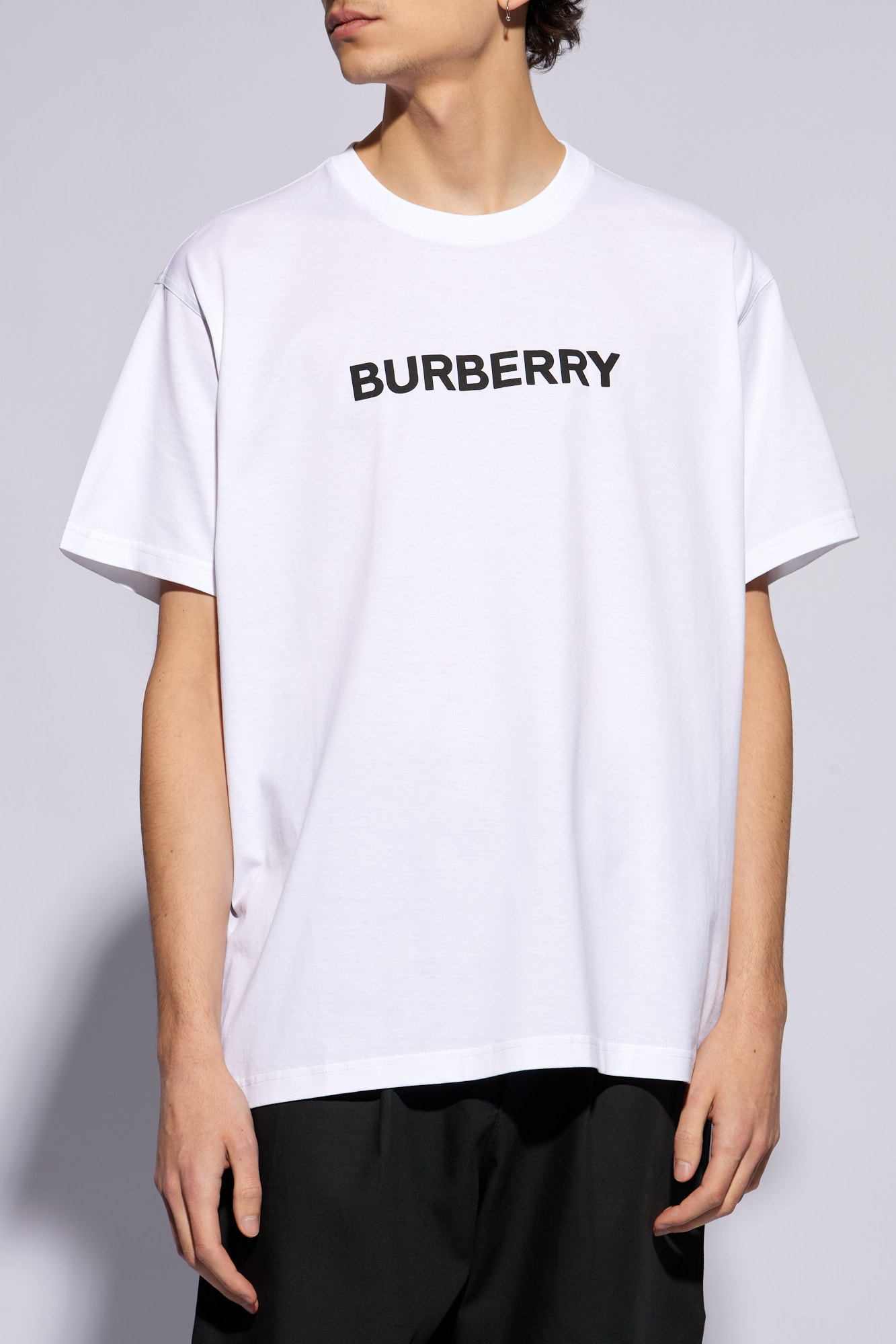 White 'Harriston' T-shirt Burberry - Vitkac Canada